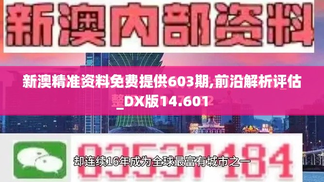 新澳精准资料免费提供603期,前沿解析评估_DX版14.601