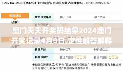 奥门天天开奖码结果2024澳门开奖记录4月9日,定性解答解释定义_静态版15.380