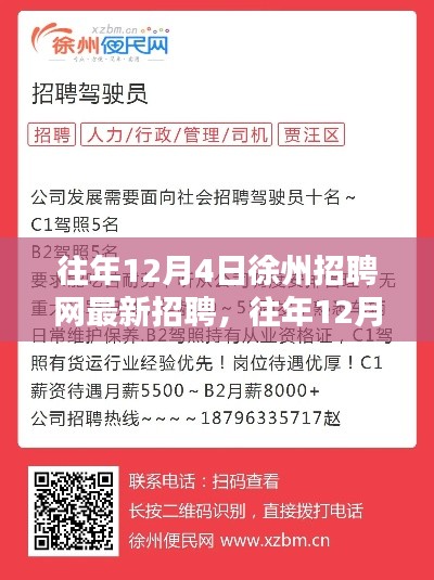 往年12月4日徐州招聘网最新招聘趋势深度解析及招聘信息概览