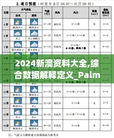 2024新澳资料大全,综合数据解释定义_PalmOS16.452