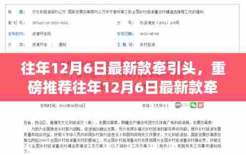 重磅推荐,往年12月6日最新款牵引头,引领时尚潮流的不二之选!
