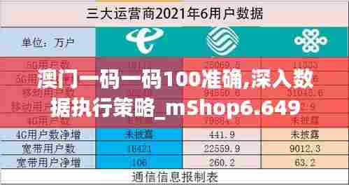 澳门一码一码100准确,深入数据执行策略_mShop6.649