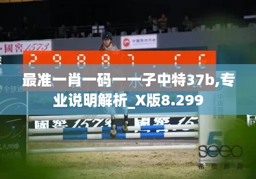 最准一肖一码一一子中特37b,专业说明解析_X版8.299
