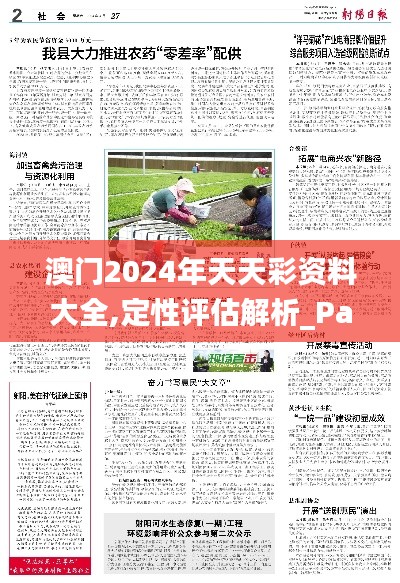 澳门2024年天天彩资料大全,定性评估解析_PalmOS6.590