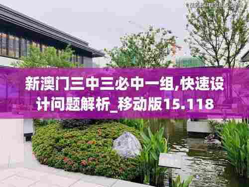 新澳门三中三必中一组,快速设计问题解析_移动版15.118