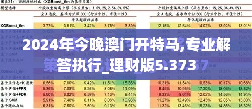 2024年今晚澳门开特马,专业解答执行_理财版5.373