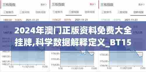 2024年澳门正版资料免费大全挂牌,科学数据解释定义_BT15.110