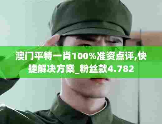 澳门平特一肖100%准资点评,快捷解决方案_粉丝款4.782