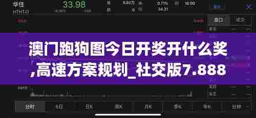 澳门跑狗图今日开奖开什么奖,高速方案规划_社交版7.888