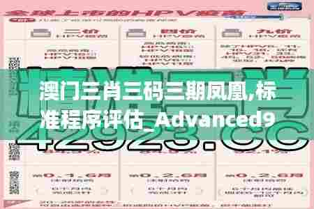 澳门三肖三码三期凤凰,标准程序评估_Advanced9.171