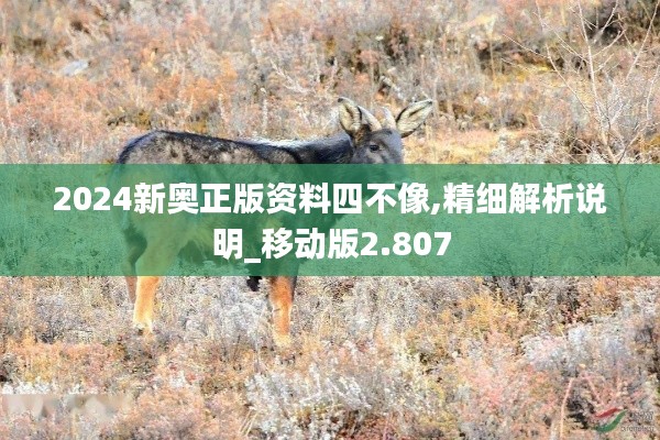 2024新奥正版资料四不像,精细解析说明_移动版2.807