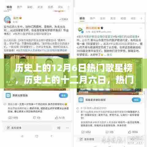 历史上的十二月六日,璀璨星空下的热门歌星变迁轨迹