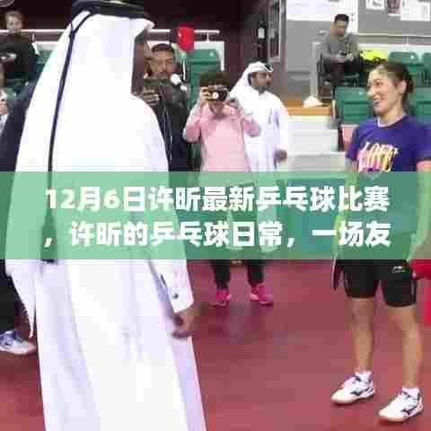 许昕乒乓球日常，友谊与汗水的温馨对决（12月6日最新比赛）