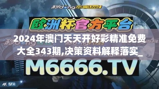 2024年澳门天天开好彩精准免费大全343期,决策资料解释落实_特别款2.102