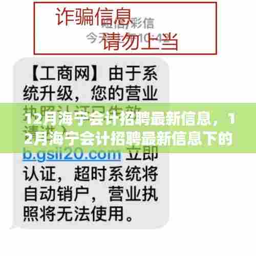 12月海宁会计招聘最新信息及职场机遇与挑战概览