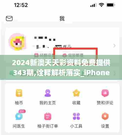 2024新澳天天彩资料免费提供343期,诠释解析落实_iPhone9.625