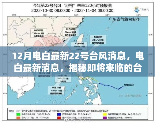 12月电白最新22号台风消息，电白最新消息，揭秘即将来临的台风风云变幻