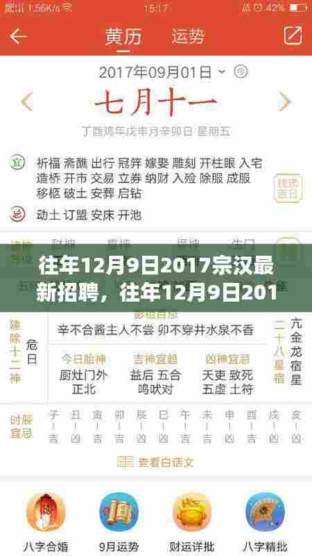 『往年12月9日2017宗汉最新招聘现象解析，招聘趋势与个人选择的洞察』