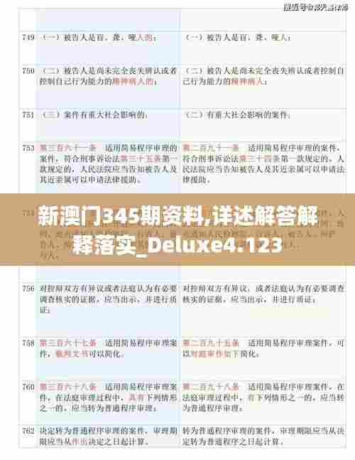 新澳门345期资料,详述解答解释落实_Deluxe4.123