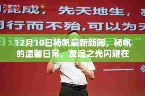 杨帆的温馨日常与友谊之光，最新新闻背后的故事，闪耀在冬日之中