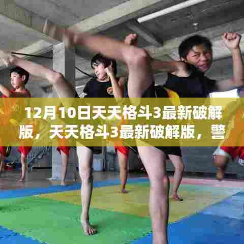 天天格斗3最新破解版背后的法律风险与道德挑战