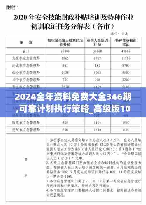 2024全年资料免费大全346期,可靠计划执行策略_高级版10.122