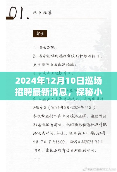 探秘小巷深处的隐藏瑰宝,揭秘最新巡场招聘消息速递(2024年12月)