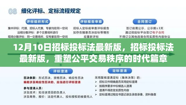 重塑公平交易秩序，最新招标投标法时代篇章于12月10日正式实施
