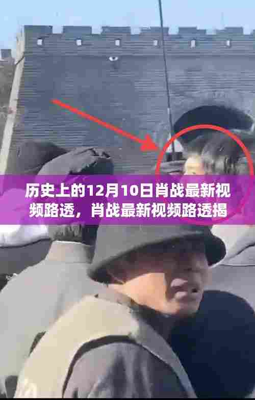 探寻独特环境之旅，肖战最新视频路透揭秘小巷深处的特色小店（12月10日版）