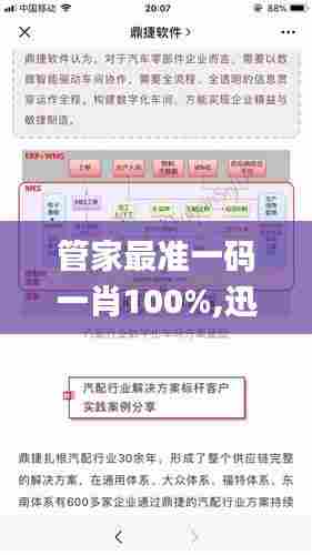 管家最准一码一肖100%,迅捷解答方案实施_3K9.876
