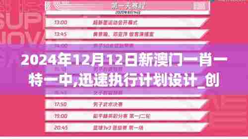 2024年12月12日新澳门一肖一特一中,迅速执行计划设计_创意版12.401