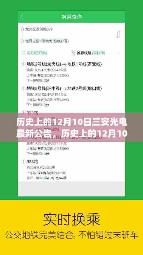 历史上的12月10日三安光电最新公告深度解读及观点阐述