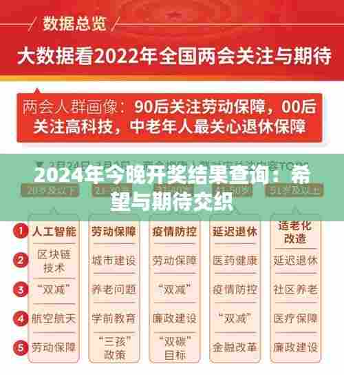 2024年今晚开奖结果查询：希望与期待交织