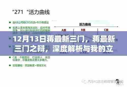 蒋最新三门深度解析，我的立场与辩论观点解析