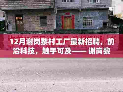 谢岗黎村工厂前沿科技招聘与体验指南，最新高科技产品招聘启事及触手可及的机会