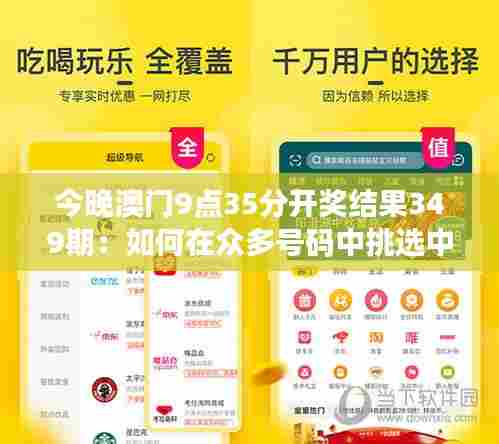 今晚澳门9点35分开奖结果349期：如何在众多号码中挑选中奖号码
