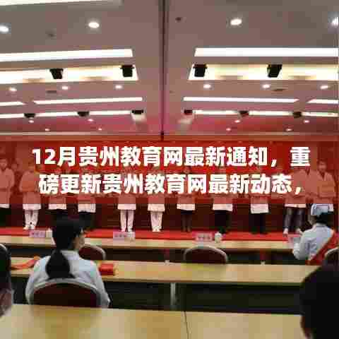 贵州教育网重磅更新,12月发展新篇章揭晓,你准备好了吗?