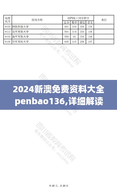 2024新澳免费资料大全penbao136,详细解读解释落实_YE版8.696