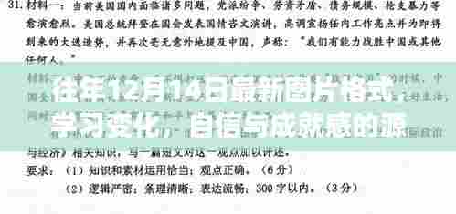往年12月14日最新图片格式启示录,学习变化与自信成就感的源泉探索之路