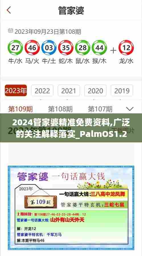 2024管家婆精准免费资料,广泛的关注解释落实_PalmOS1.263