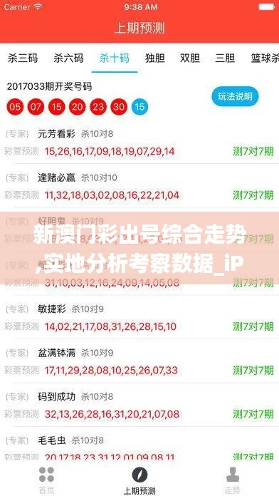 新澳门彩出号综合走势,实地分析考察数据_iPad2.811