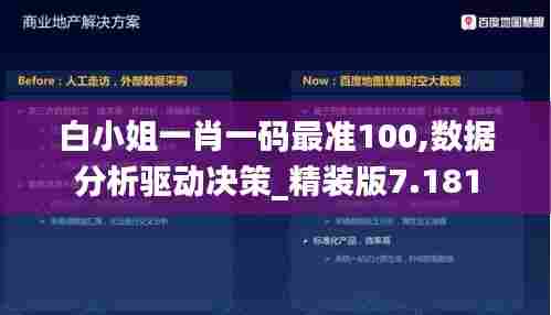 白小姐一肖一码最准100,数据分析驱动决策_精装版7.181