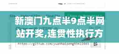 新澳门九点半9点半网站开奖,连贯性执行方法评估_C版2.908