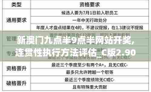 新澳门九点半9点半网站开奖,连贯性执行方法评估_C版2.908