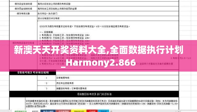 新澳天天开奖资料大全,全面数据执行计划_Harmony2.866