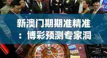 新澳门期期准精准：博彩预测专家洞察