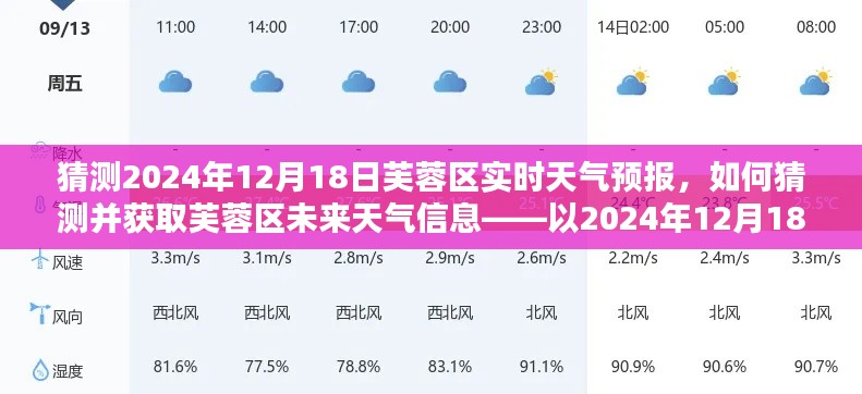 揭秘如何猜测并获取芙蓉区未来天气信息，以2024年12月18日芙蓉区天气预报为例