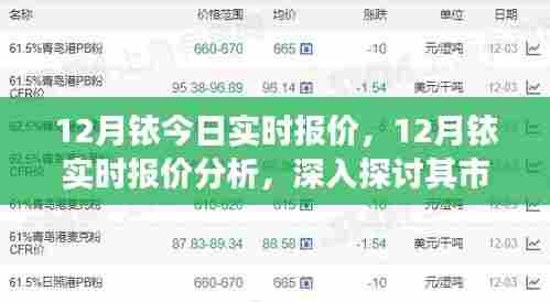 12月铱实时报价深度解析，市场价值与个人观点探讨