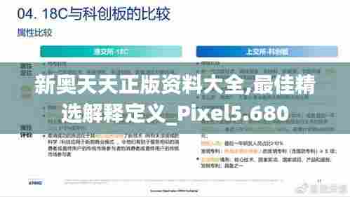 新奥天天正版资料大全,最佳精选解释定义_Pixel5.680