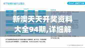 新澳天天开奖资料大全94期,详细解读解释落实_6DM3.320